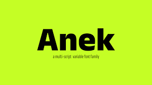 폰트 Anek Gujarati
